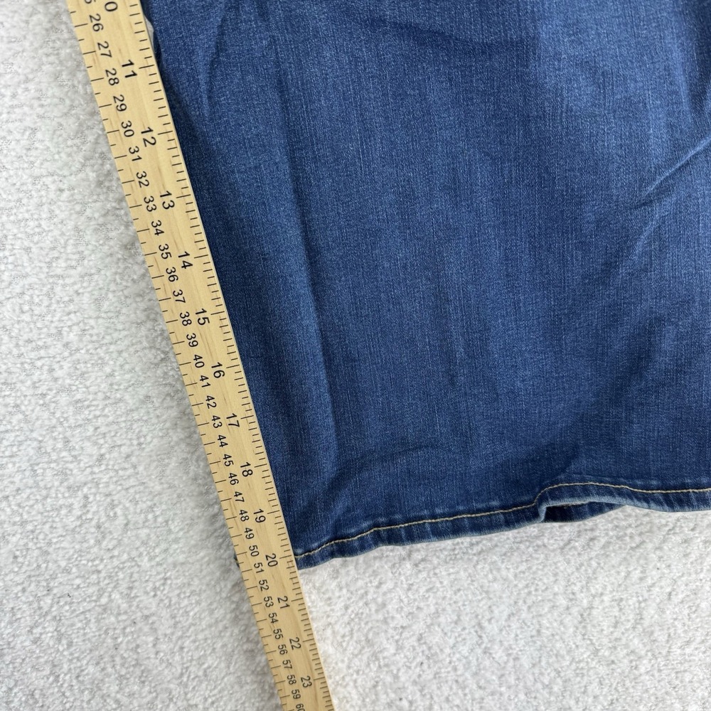 NYDJ Cool Embrace Wide Leg Denim Crop Jeans 14P Seredipity Blue - Picture 11 of 11